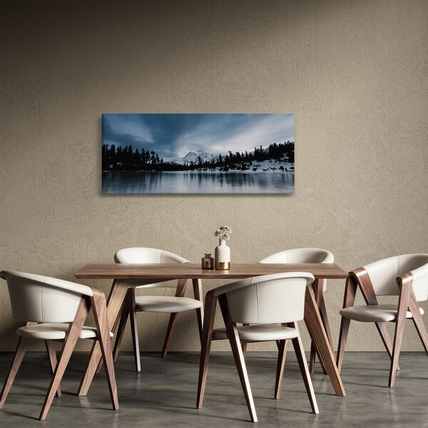 Slika - Na zaleđenom jezeru (120x50 cm)