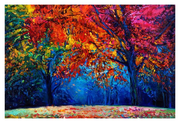 Slika crtež prirode (90x60 cm)