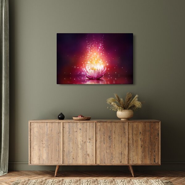 Slika cvijeta lotosa (90x60 cm)