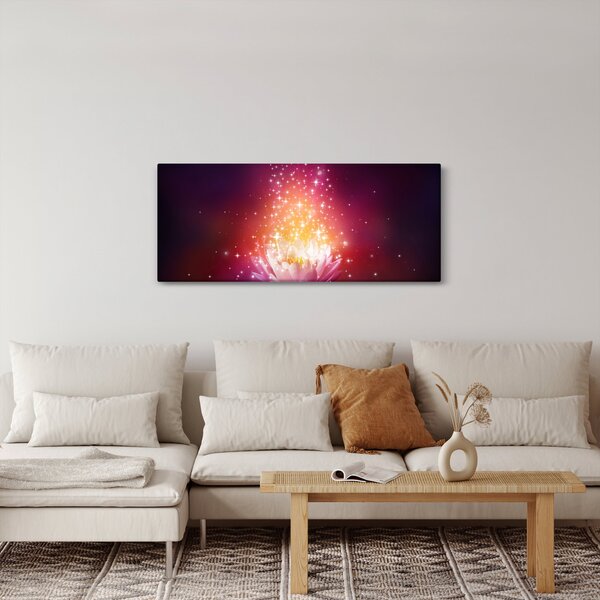 Slika cvijeta lotosa (120x50 cm)