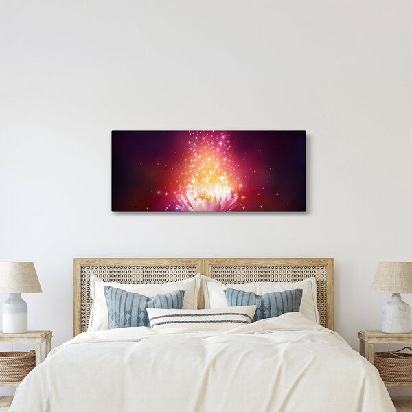 Slika cvijeta lotosa (120x50 cm)