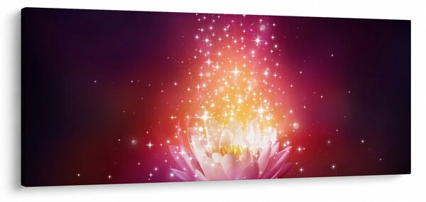 Slika cvijeta lotosa (120x50 cm)