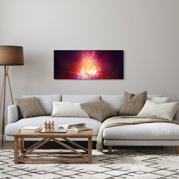 Slika cvijeta lotosa (120x50 cm)