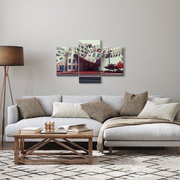 Slika - arhitektonska zgrada (90x60 cm)