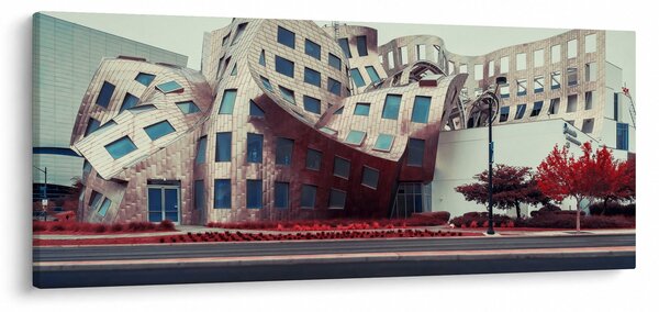 Slika - arhitektonska zgrada (120x50 cm)