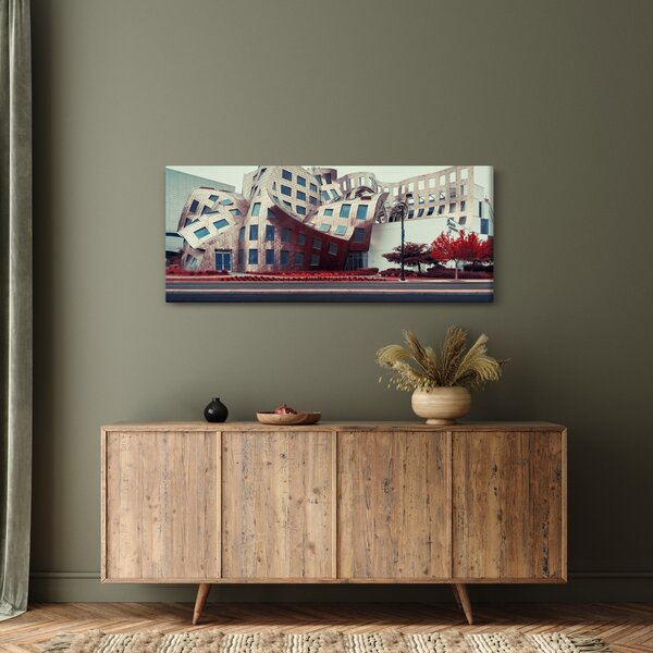 Slika - arhitektonska zgrada (120x50 cm)