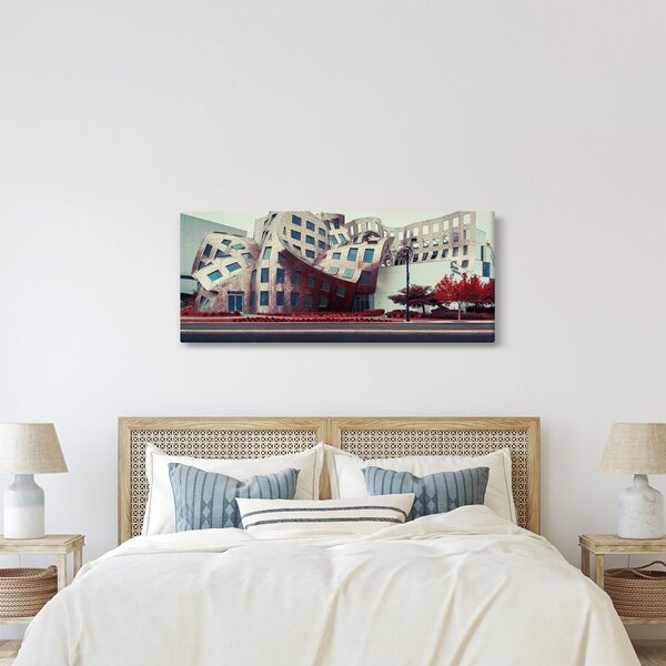 Slika - arhitektonska zgrada (120x50 cm)