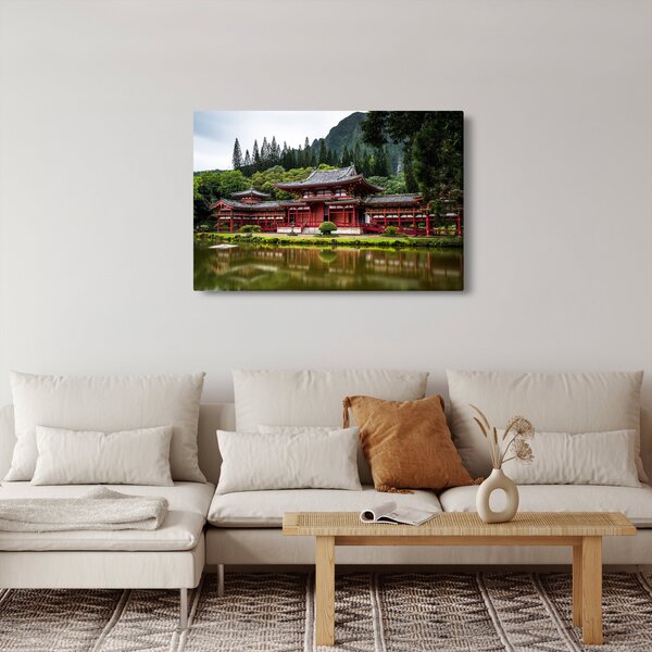 Slika - kineska arhitektura (90x60 cm)