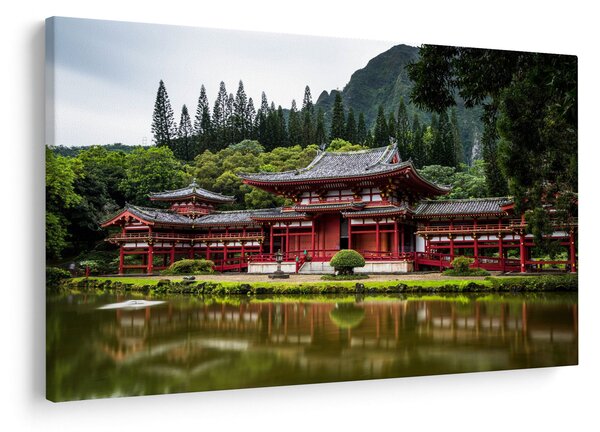 Slika - kineska arhitektura (90x60 cm)