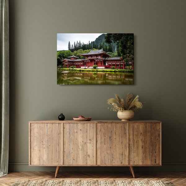 Slika - kineska arhitektura (90x60 cm)