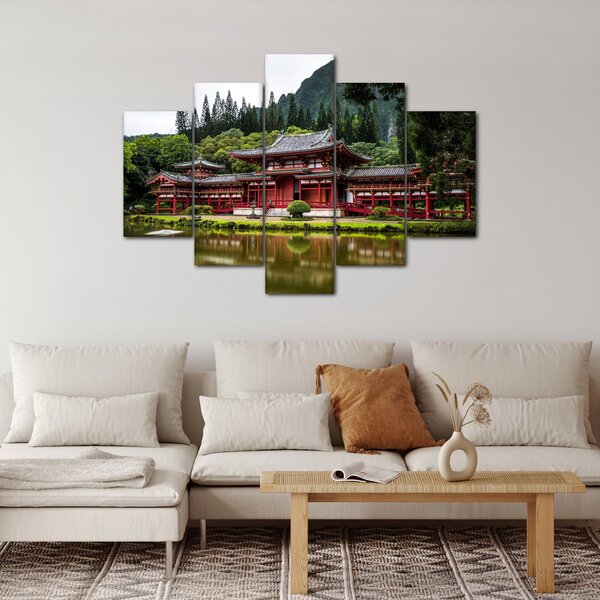 Slika - kineska arhitektura (150x105 cm)