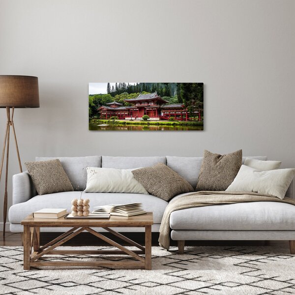 Slika - kineska arhitektura (120x50 cm)
