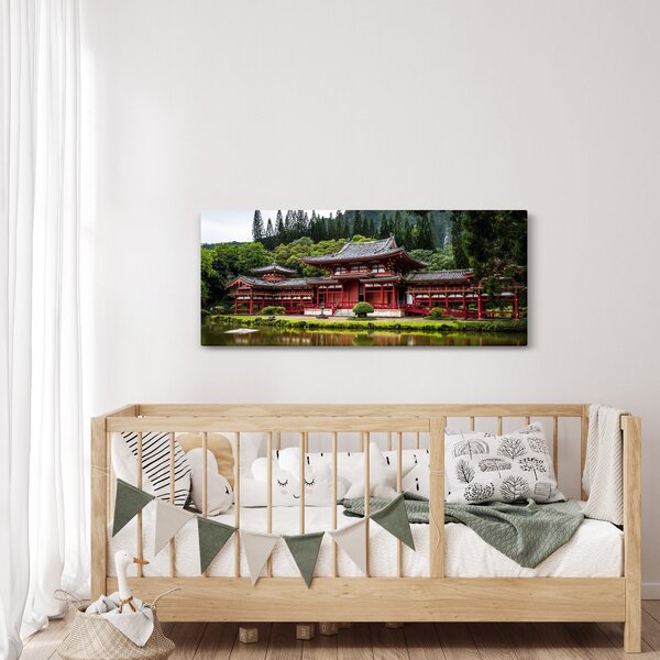 Slika - kineska arhitektura (120x50 cm)