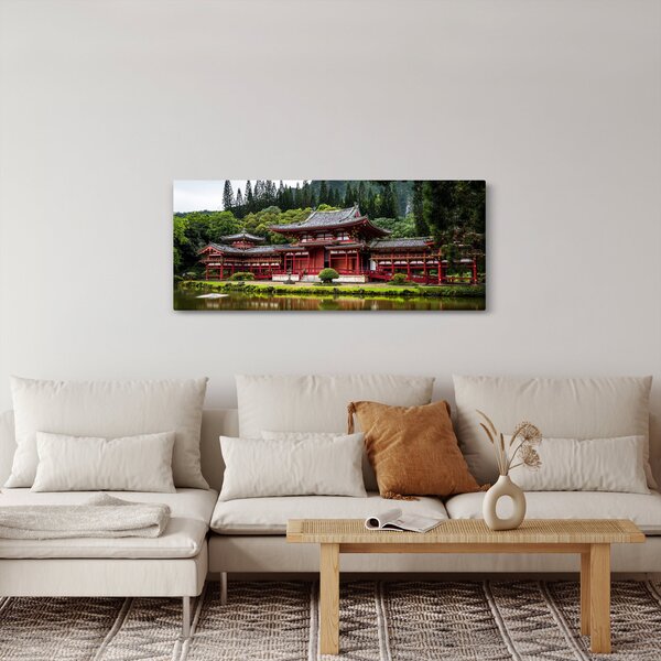 Slika - kineska arhitektura (120x50 cm)