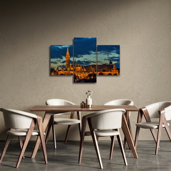 Slika osvijetljene građevine (90x60 cm)