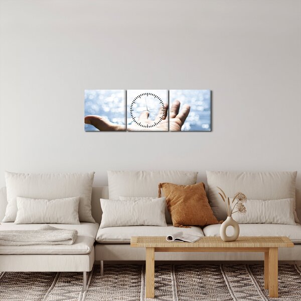 Slika otvorenog dlana (sa satom) (90x30 cm)