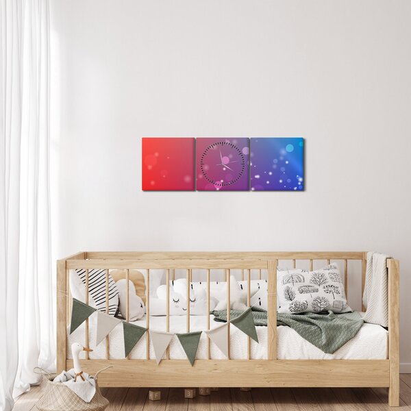 Moderna apstraktna slika (sa satom) (90x30 cm)