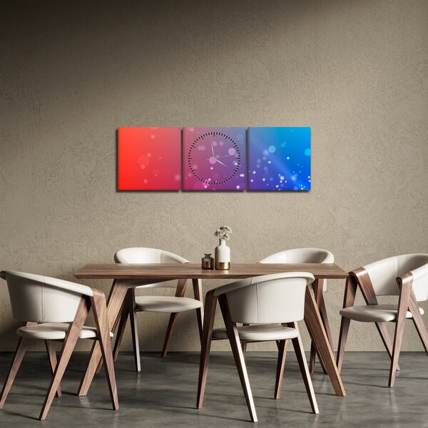Moderna apstraktna slika (sa satom) (90x30 cm)