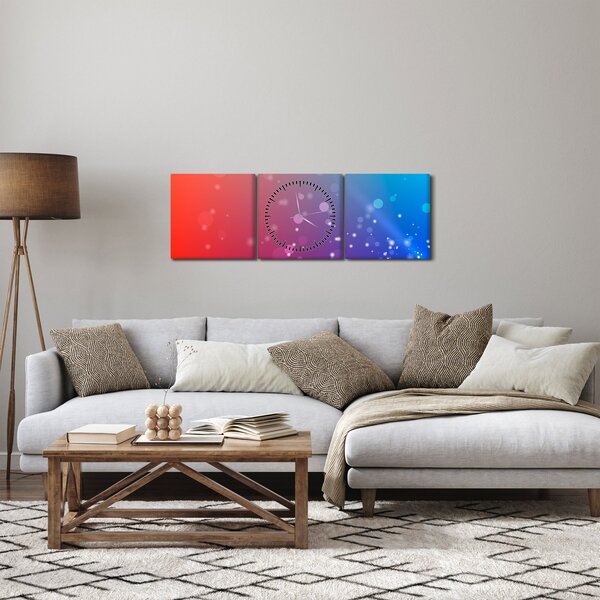 Moderna apstraktna slika (sa satom) (90x30 cm)