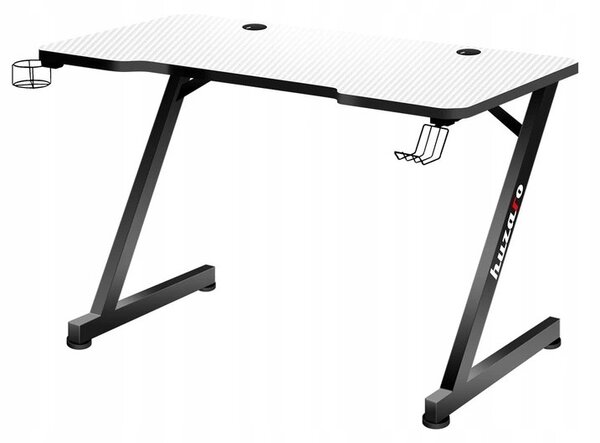 Moderani gaming stol u elegantnoj bijeloj boji