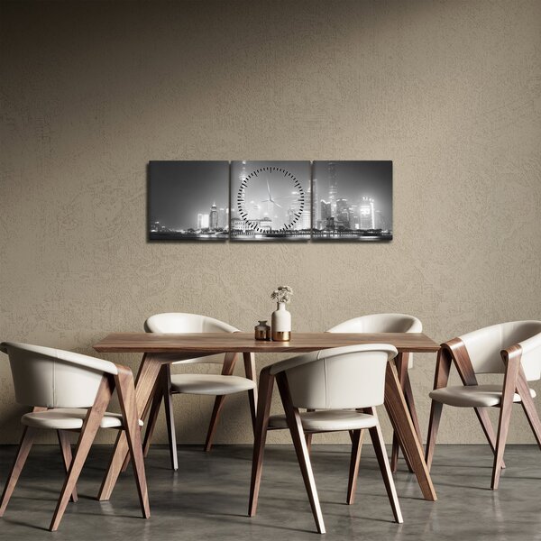 Slika modernih nebodera (sa satom) (90x30 cm)