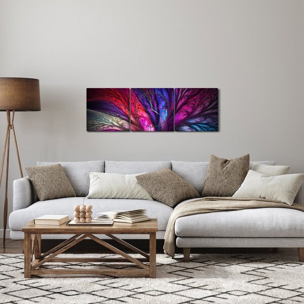 Apstraktna slika stabla (sa satom) (90x30 cm)