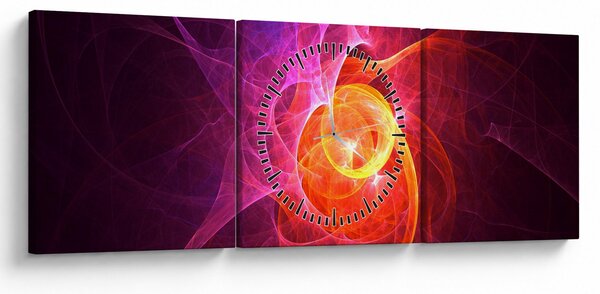 Moderna apstraktna slika (sa satom) (90x30 cm)