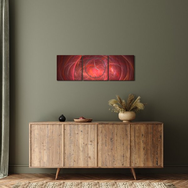 Moderna apstraktna slika (sa satom) (90x30 cm)