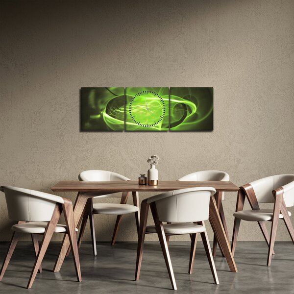 Moderna apstraktna slika (sa satom) (90x30 cm)
