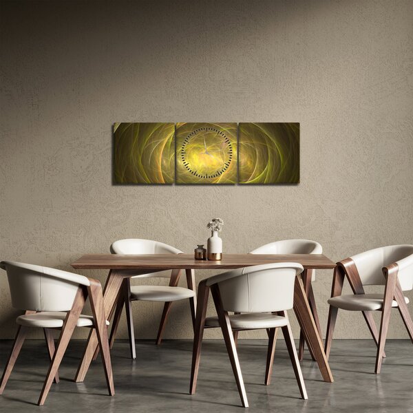 Moderna apstraktna slika (sa satom) (90x30 cm)