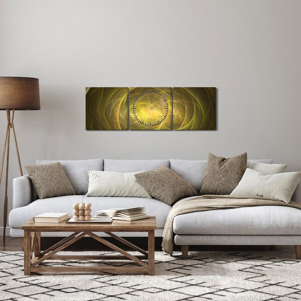 Moderna apstraktna slika (sa satom) (90x30 cm)
