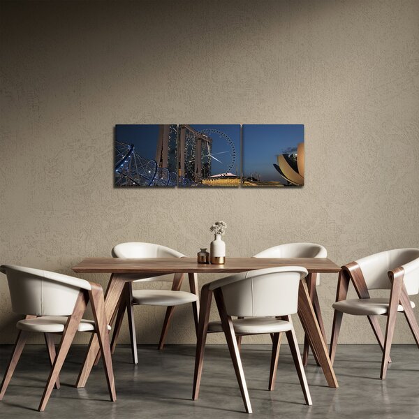 Slika moderne metropole (sa satom) (90x30 cm)