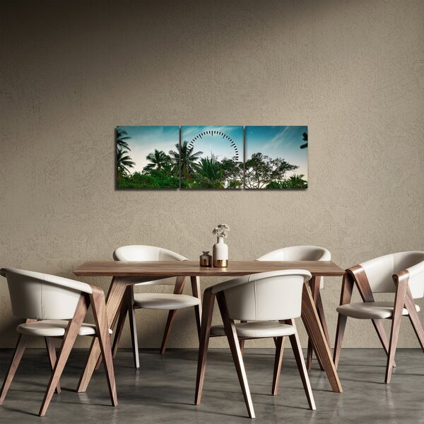 Slika - palme (sa satom) (90x30 cm)