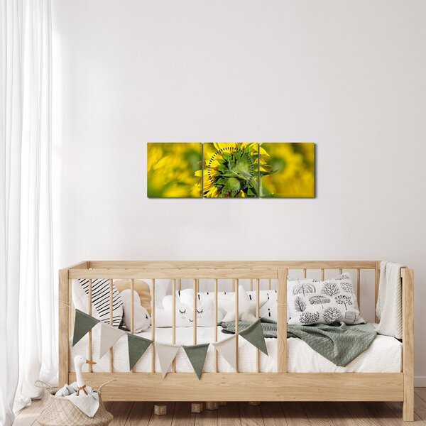 Slika suncokreta (sa satom) (90x30 cm)