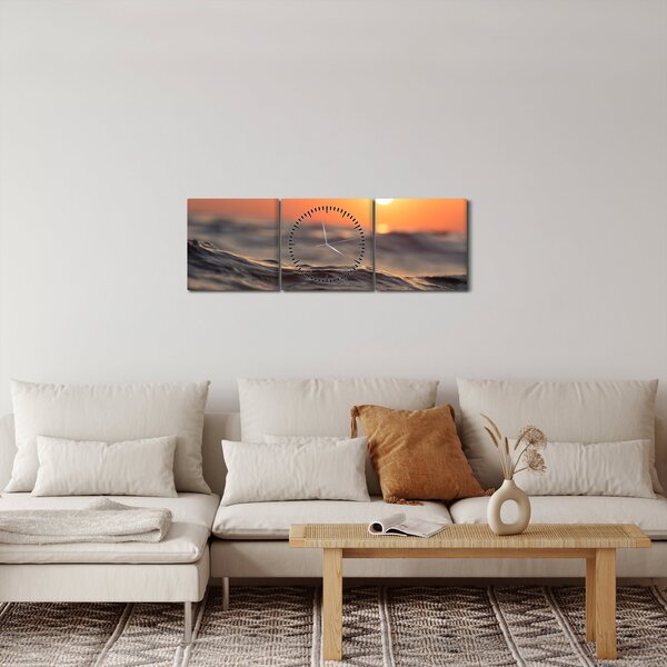 Slika vodene površine (sa satom) (90x30 cm)