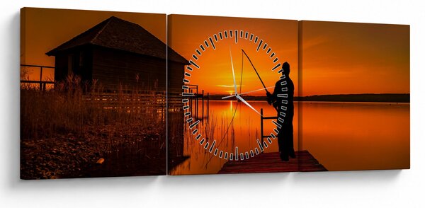 Slika ribara (sa satom) (90x30 cm)