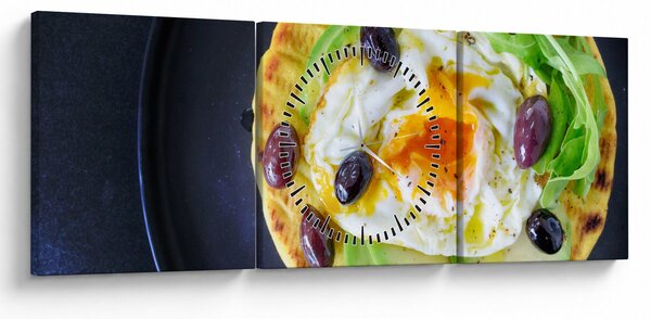 Slika zdrave palačinke (sa satom) (90x30 cm)
