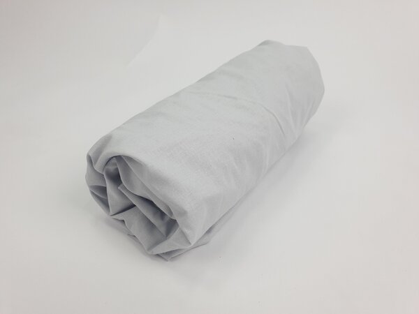 Pamučna posteljina - siva 160x80 cm