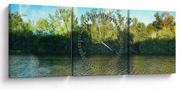 Slika - jezero (sa satom) (90x30 cm)