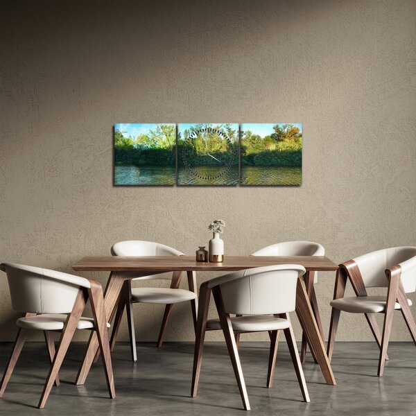 Slika - jezero (sa satom) (90x30 cm)
