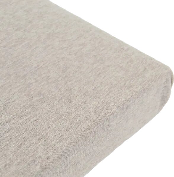 Donja plahta Jersey Melange - Svijetlo bež - 160x200 cm