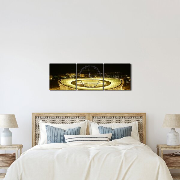 Slika - nogometni stadion (sa satom) (90x30 cm)