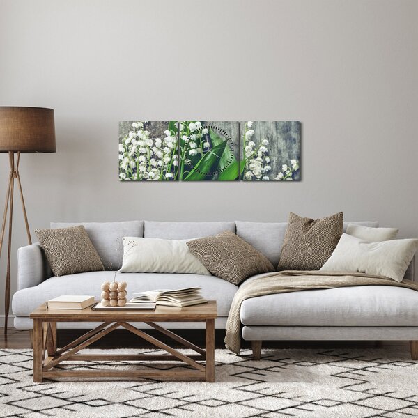Slika đurđica (sa satom) (90x30 cm)