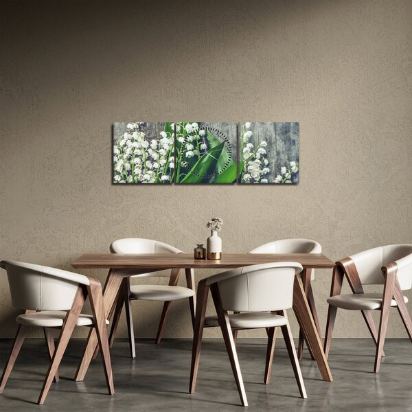 Slika đurđica (sa satom) (90x30 cm)