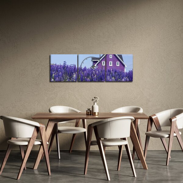 Slika polja lavande (sa satom) (90x30 cm)