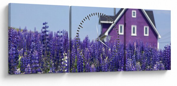 Slika polja lavande (sa satom) (90x30 cm)