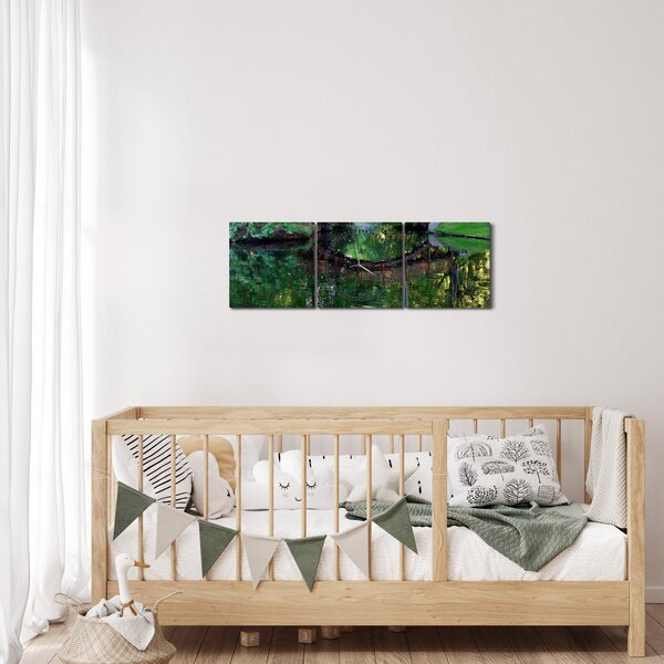Slika rijeke (sa satom) (90x30 cm)