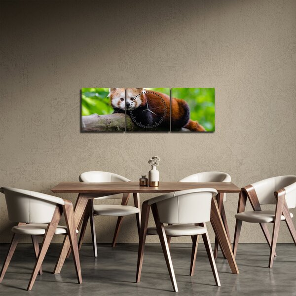 Slika crvene pande (sa satom) (90x30 cm)