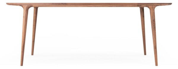 Blagovaonski stol od oraha 90x200 cm Fawn - Gazzda