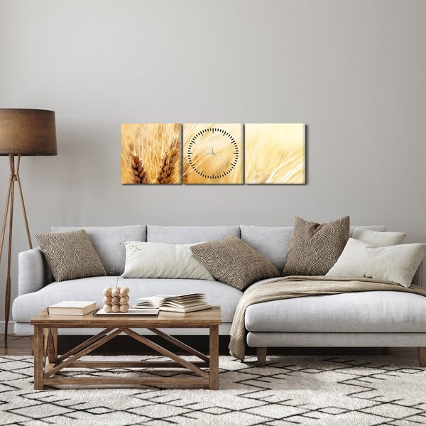 Slika - detalj žita (sa satom) (90x30 cm)